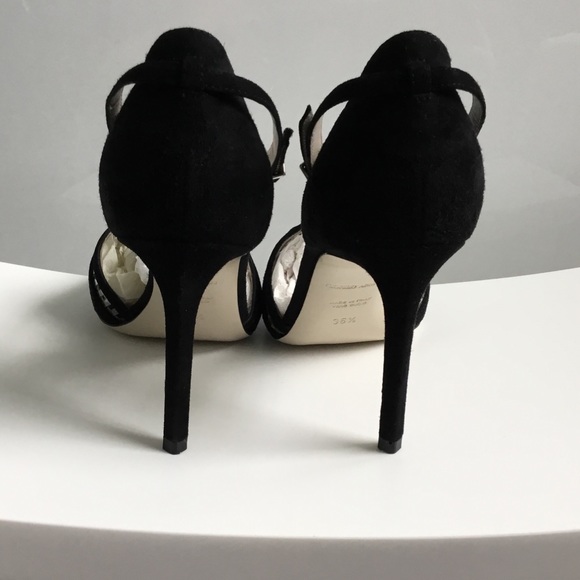 Giorgio Armani black suede heels. - Picture 10 of 16